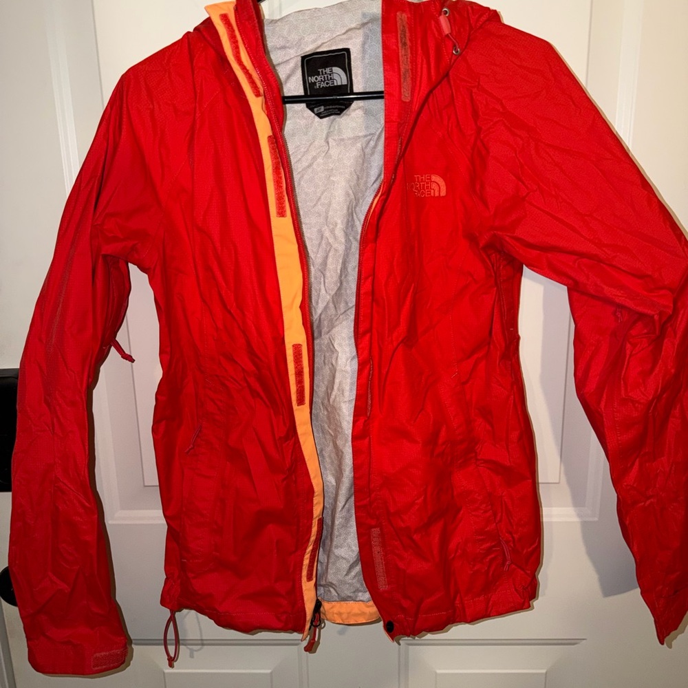 The North Face Fiery Red and Orange Jacket